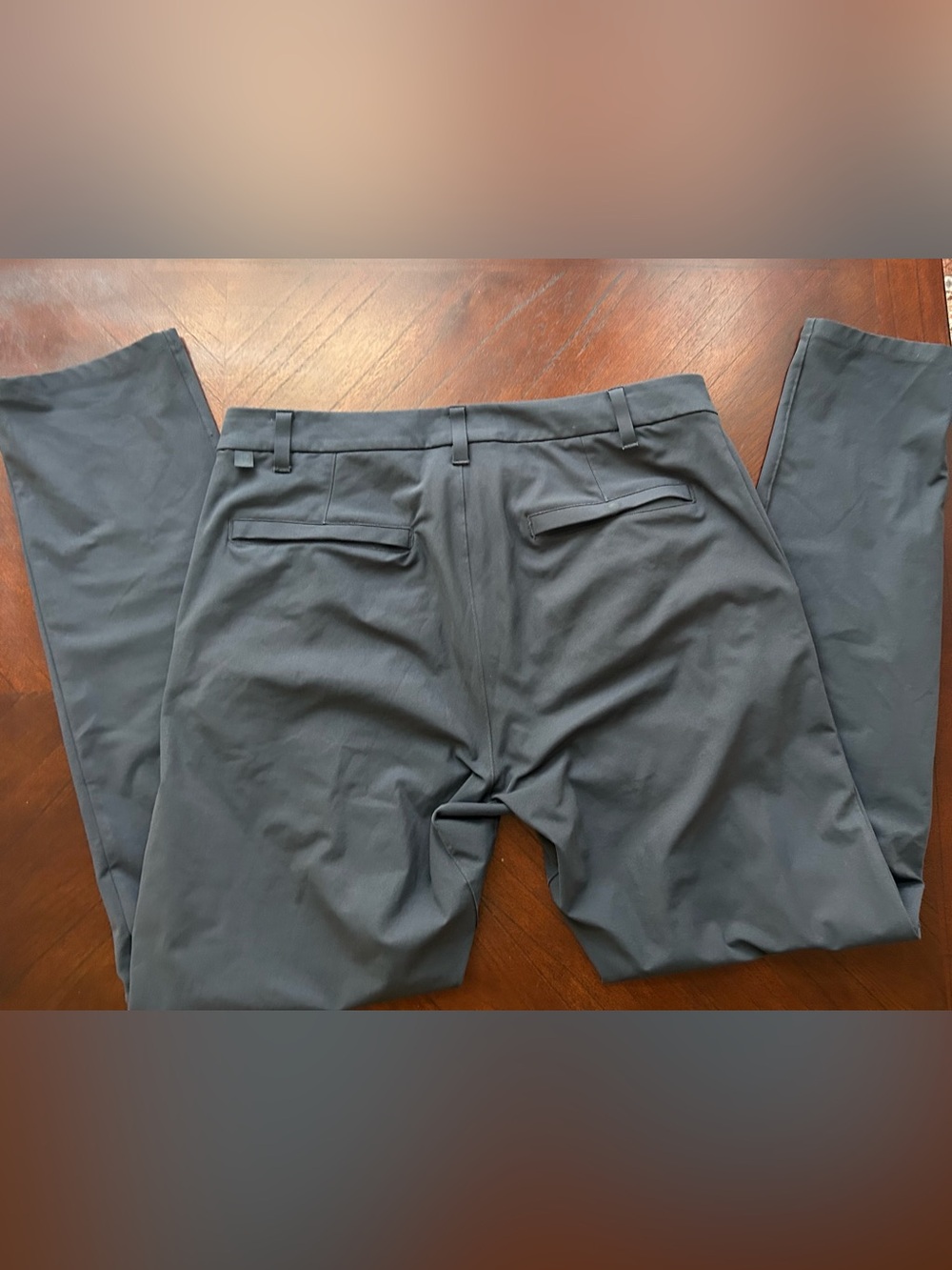 lululemon athletica Men's Slim Chino Pants - Charcoal size 34 - Picture 3 of 8